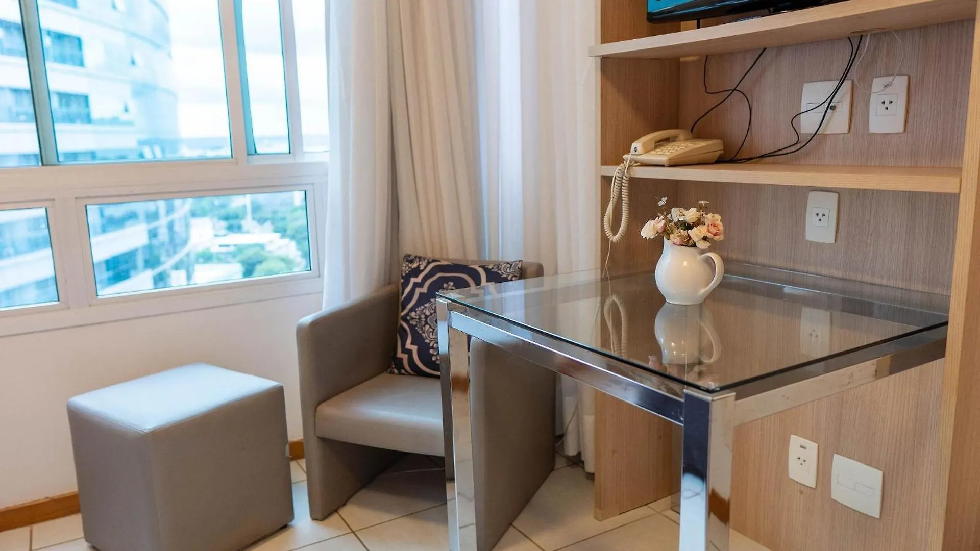 Apartment B1307 Flat Aconchegante No Setor Hoteleiro Norte Brasilia Brazil